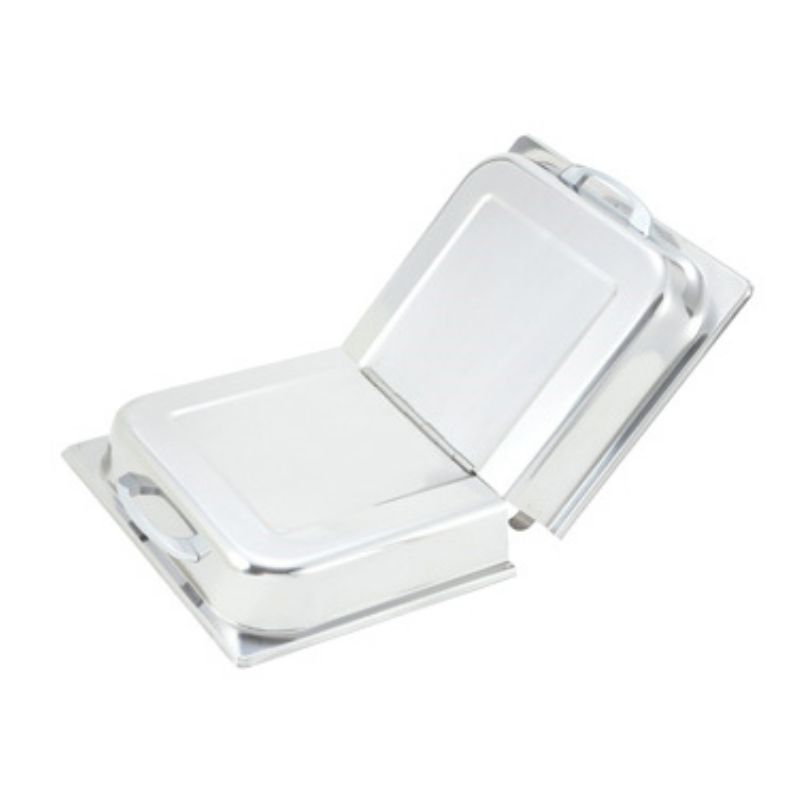 COVER PAN DOME HINGED S/S FULL SZ