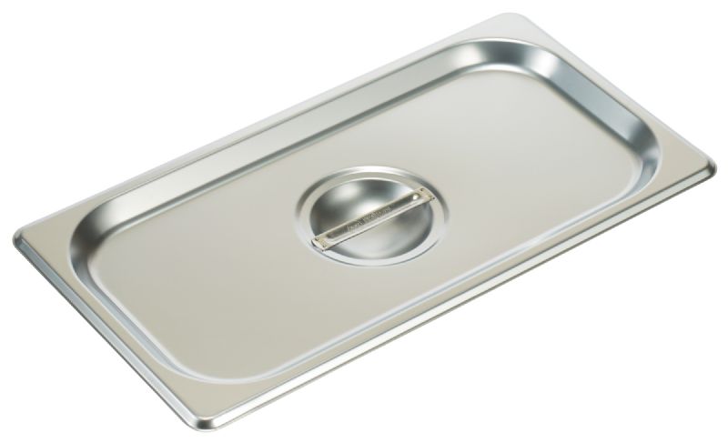COVER STEAM PAN SOLID S/S 1/3 SIZE