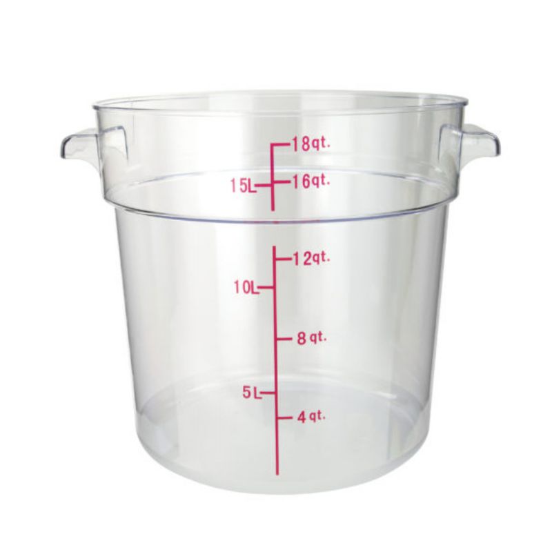 CONTAINER FOOD STORAGE ROUND 18 QT