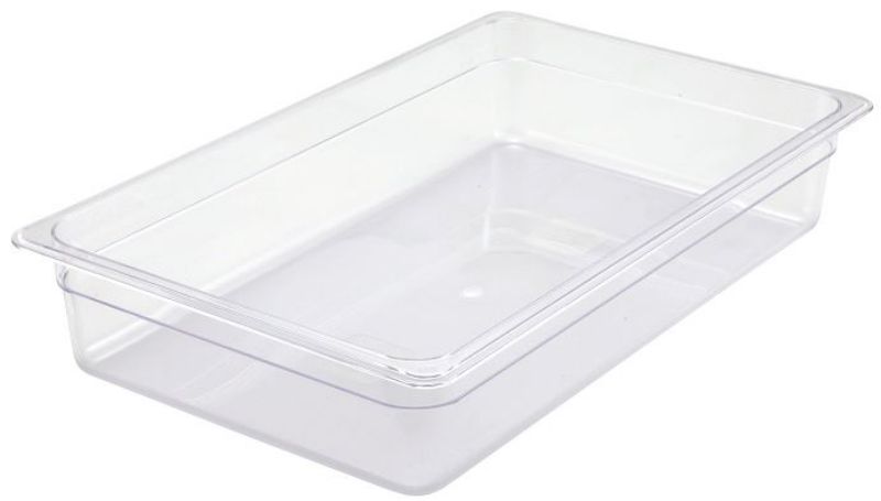PAN FOOD CLEAR FULL SZ 3.5" DEEP