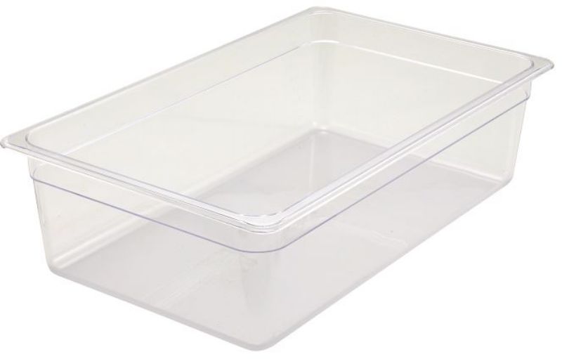 PAN FOOD CLEAR FULL SZ 5-1/2" DEEP