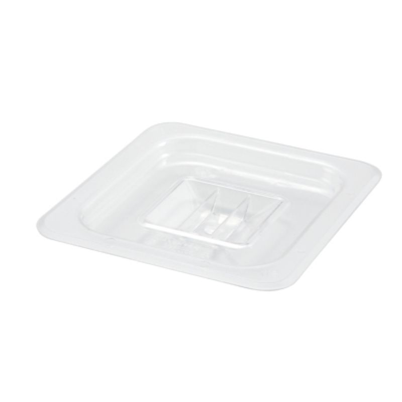 COVER PAN W/HANDLE CLEAR 1/6 SIZE