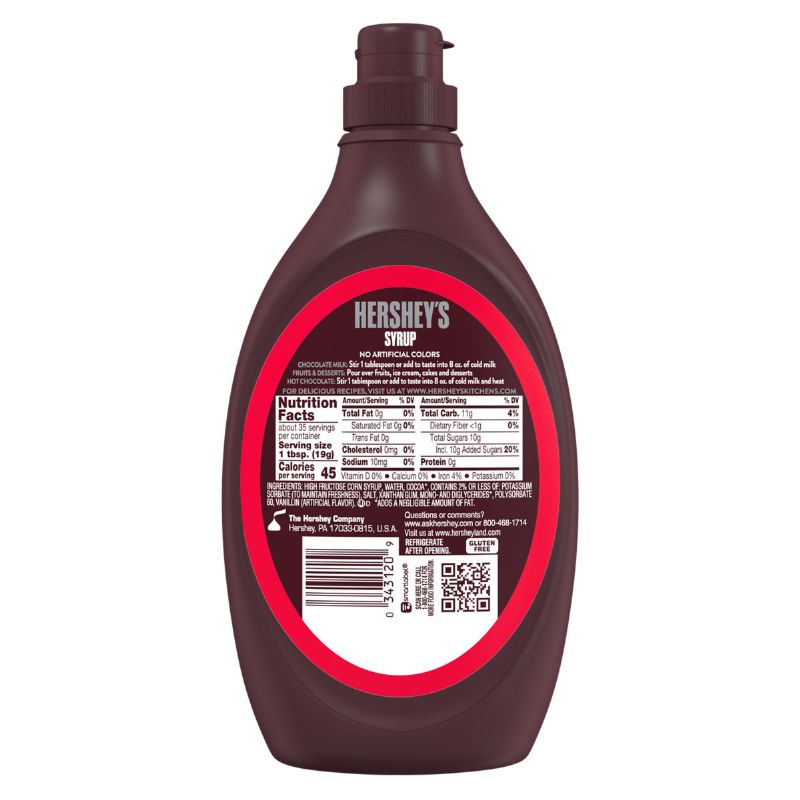 SYRUP CHOCOLATE HERSHEY