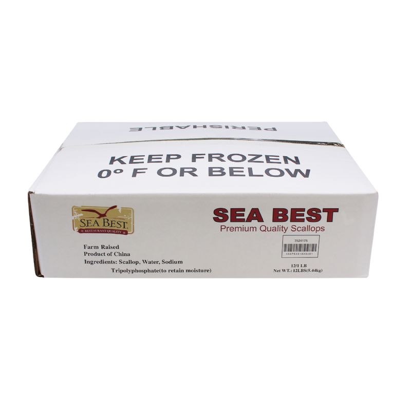 BAY SCALLOPS 12 1 LB CASE