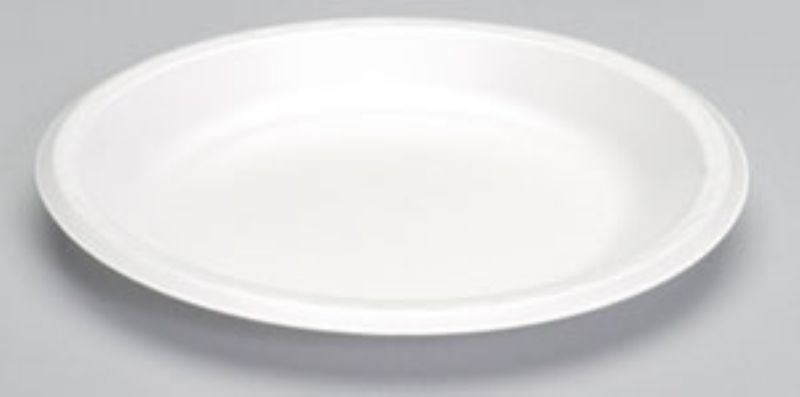 PLATE FOAM WHITE 1 COMP 10.25