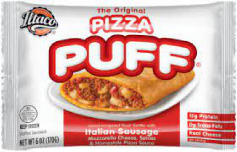 PIZZA PUFF ORIGINAL SAUSAGE 48 6 OZ CASE