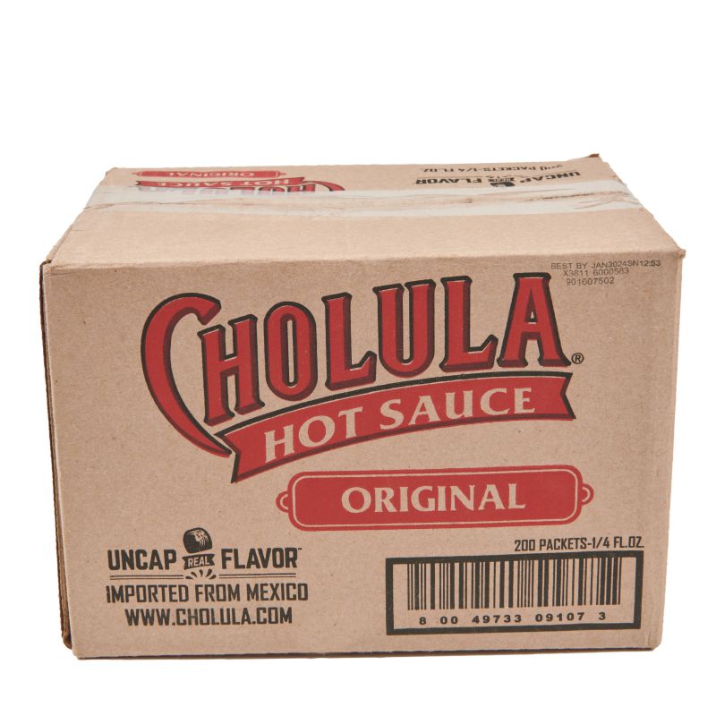 SAUCE HOT CHOLULA PORTION