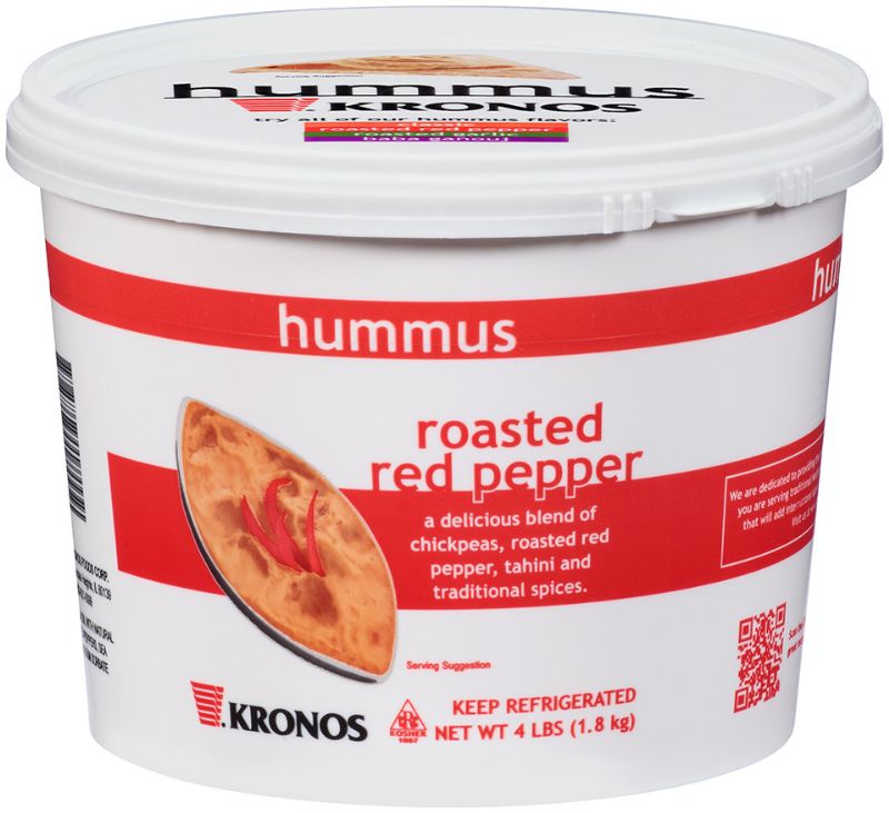 HUMMUS RED PEPPER ROASTED SO