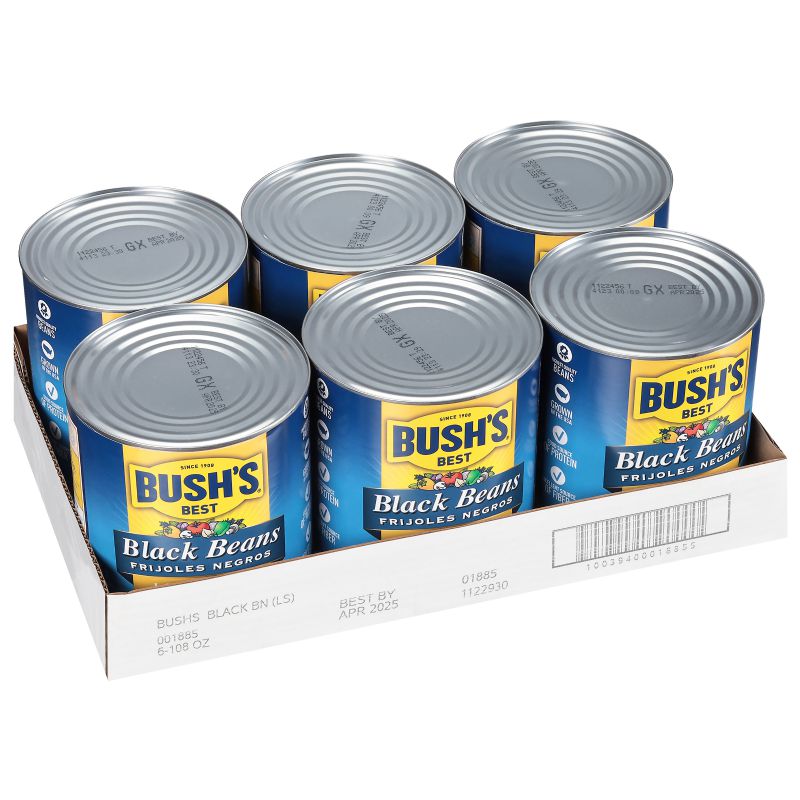 BEAN BLACK CANNED LOW SODIUM