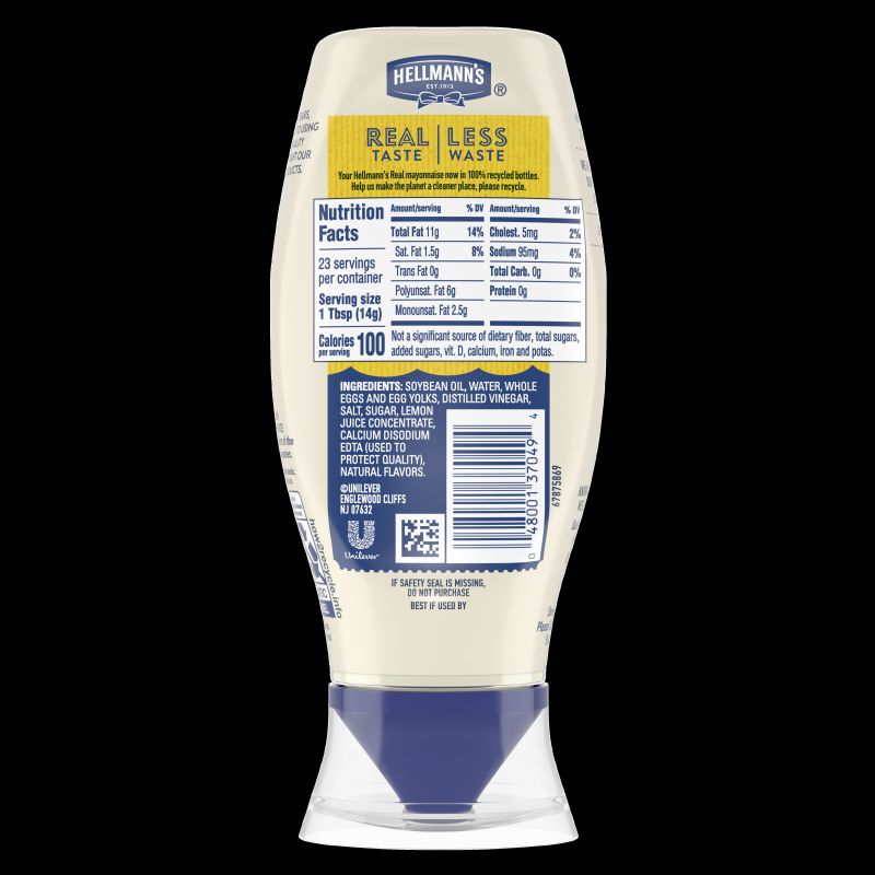 MAYONNAISE REAL SQUEEZE BOTTLE