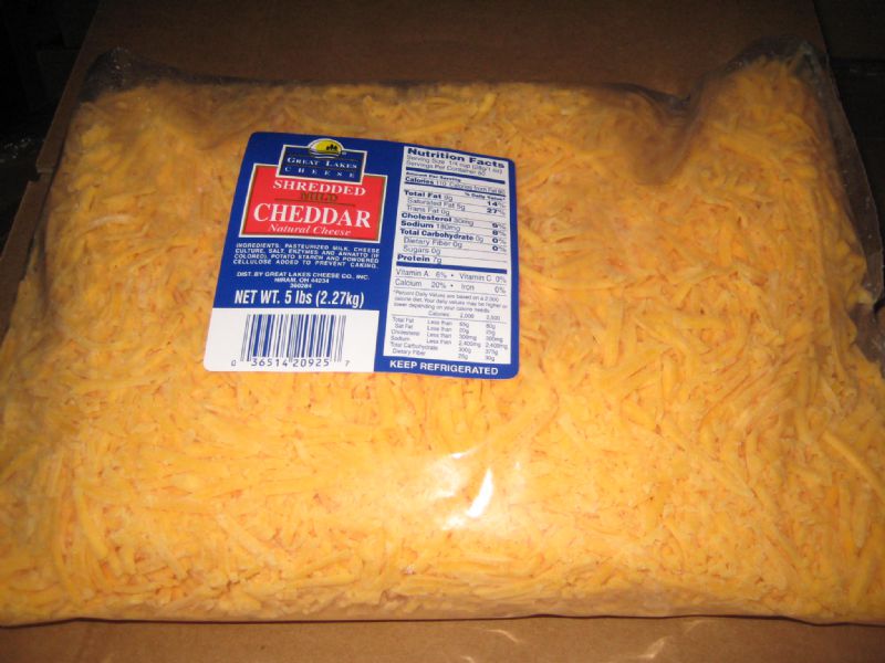 CHEESE CHEDDAR FEATHER SHRED