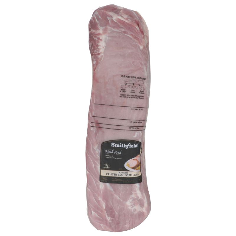PORK LOIN WHOLE BONELESS STRAP OFF FRESH