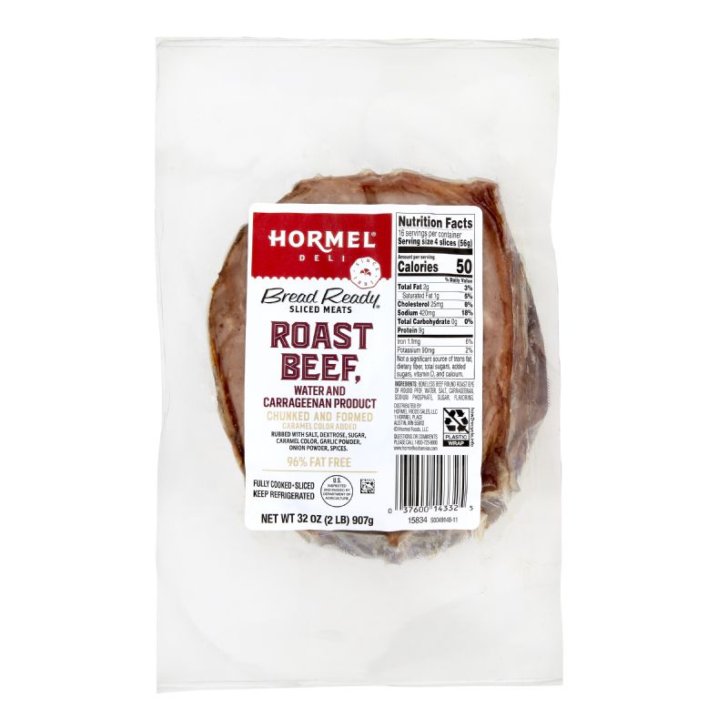 BEEF ROAST SLICED FRESH